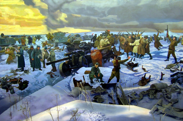 Был полем битвы Сталинград…