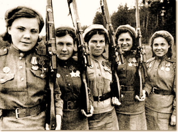 У войны не женское лицо