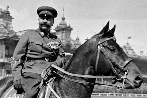 «Передав белые перчатки адъютанту, Будённый аплодировал…»